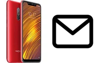 Configurare la posta elettronica su Xiaomi Pocophone F1