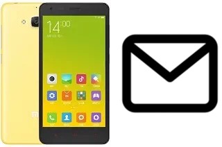 Configurare la posta elettronica su Xiaomi Redmi 2A Enhanced Edition