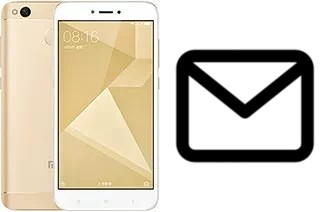 Configurare la posta elettronica su Xiaomi Redmi 4 (4X)