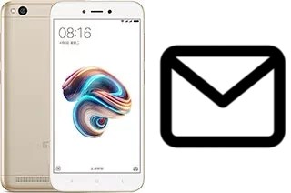 Configurare la posta elettronica su Xiaomi Redmi 5A