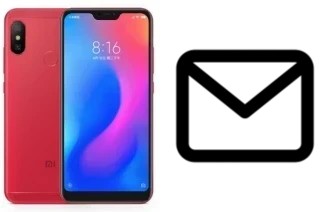 Configurare la posta elettronica su Xiaomi Redmi 6 Pro