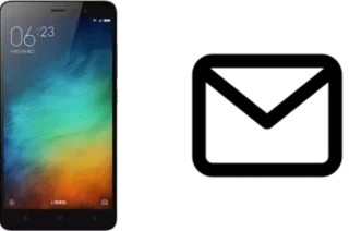 Configurare la posta elettronica su Xiaomi Redmi Note 3 Pro 16GB