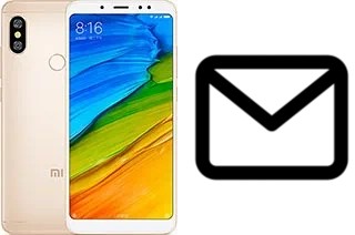 Configurare la posta elettronica su Xiaomi Redmi Note 5 AI Dual Camera