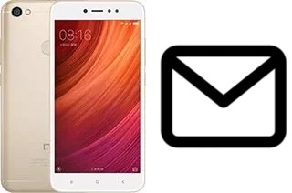 Configurare la posta elettronica su Xiaomi Redmi Y1 (Note 5A)