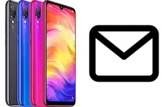 Configurare la posta elettronica su Xiaomi Redmi Note 7 India