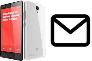 Configurare la posta elettronica su Xiaomi Redmi Note Prime