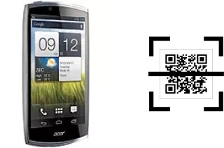 Come leggere i codici QR su un Acer CloudMobile S500?