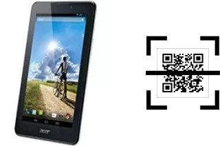 Come leggere i codici QR su un Acer Iconia Tab 7 A1-713?