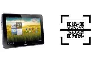 Come leggere i codici QR su un Acer Iconia Tab A701?