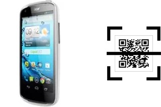 Come leggere i codici QR su un Acer Liquid E1?