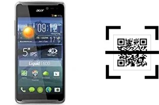 Come leggere i codici QR su un Acer Liquid E600?