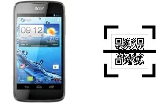 Come leggere i codici QR su un Acer Liquid Gallant E350?