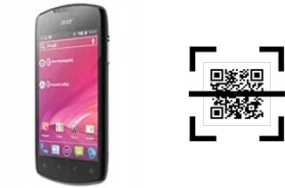 Come leggere i codici QR su un Acer Liquid Glow E330?