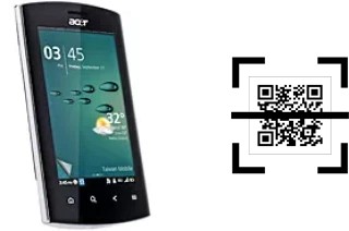 Come leggere i codici QR su un Acer Liquid mt?