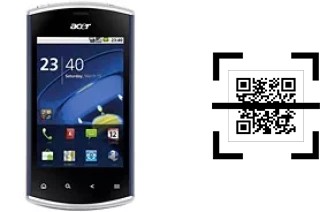 Come leggere i codici QR su un Acer Liquid mini E310?