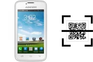 Come leggere i codici QR su un Adcom A430 Plus?