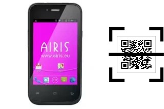 Come leggere i codici QR su un Airis TM36DM?