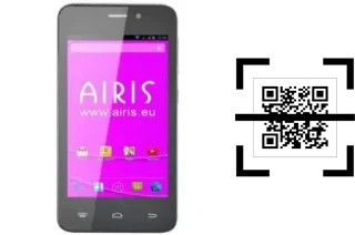 Come leggere i codici QR su un Airis TM421M?