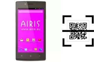 Come leggere i codici QR su un Airis TM45DM?