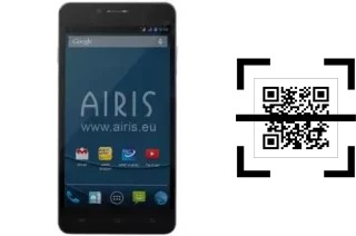 Come leggere i codici QR su un Airis TM55Q?