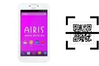 Come leggere i codici QR su un Airis TM55SM White?