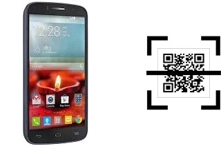 Come leggere i codici QR su un alcatel Fierce 2?