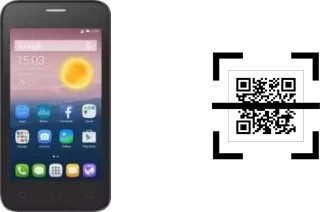 Come leggere i codici QR su un Alcatel OneTouch Pixi First?