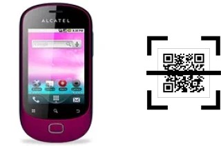 Come leggere i codici QR su un alcatel OT-908?