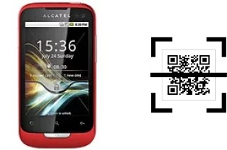 Come leggere i codici QR su un alcatel OT-985?