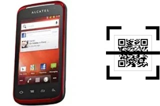 Come leggere i codici QR su un alcatel OT-983?