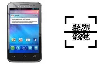 Come leggere i codici QR su un alcatel One Touch M'Pop?