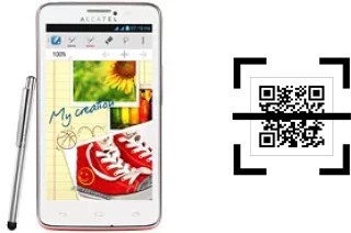 Come leggere i codici QR su un alcatel One Touch Scribe Easy?