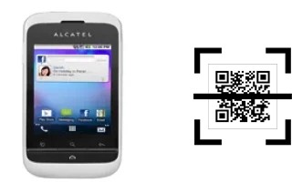 Come leggere i codici QR su un alcatel OT-903?