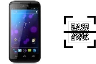 Come leggere i codici QR su un alcatel OT-993?