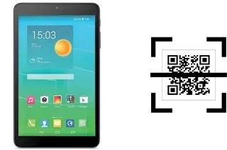 Come leggere i codici QR su un alcatel Pixi 3 (8) 3G?