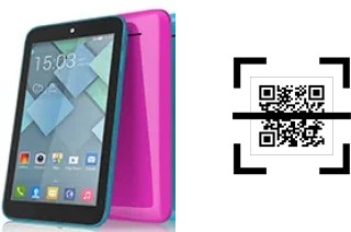 Come leggere i codici QR su un alcatel Pixi 7?