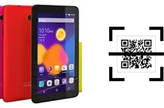 Come leggere i codici QR su un alcatel Pixi 3 (7) LTE?