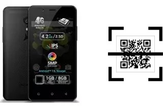 Come leggere i codici QR su un Allview P4 Pro?