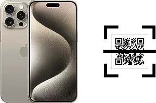 Come leggere i codici QR su un Apple iPhone 15 Pro Max?