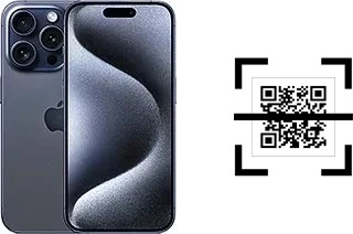 Come leggere i codici QR su un Apple iPhone 15 Pro?