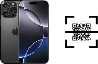 Come leggere i codici QR su un Apple iPhone 16 Pro Max?