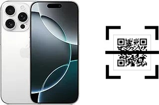 Come leggere i codici QR su un Apple iPhone 16 Pro?