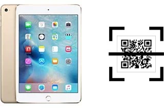 Come leggere i codici QR su un Apple iPad mini 4?