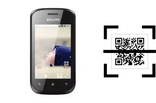 Come leggere i codici QR su un Azumi KL35?