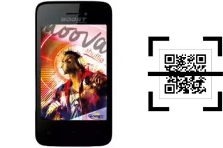 Come leggere i codici QR su un Boost Moova Shuffle?