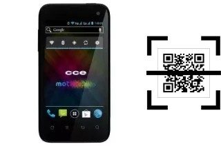 Come leggere i codici QR su un CCE SK402?