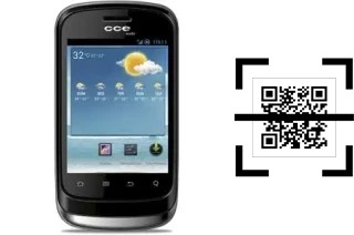 Come leggere i codici QR su un CCE SM55?