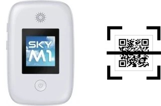 Come leggere i codici QR su un Cloud Mobile Sky M1?