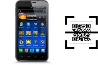 Come leggere i codici QR su un CloudFone Excite 500G?