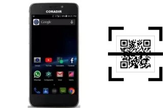 Come leggere i codici QR su un Coradir LBS50 3G Classic?